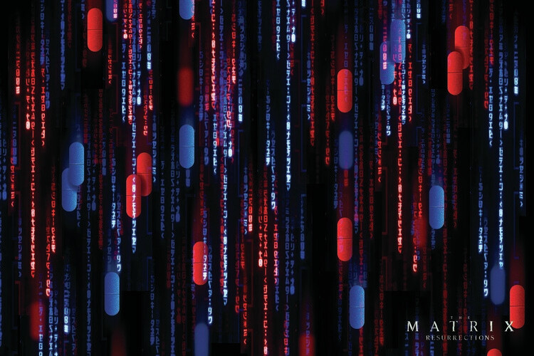 Umelecká tlač Matrix 4 - System