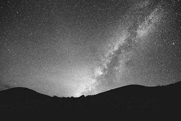 Umělecká fotografie Mauna Kea Milky Way Night Sky