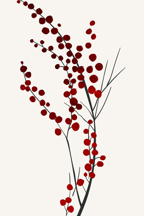 Ilustracija Mistletoe Kisses
