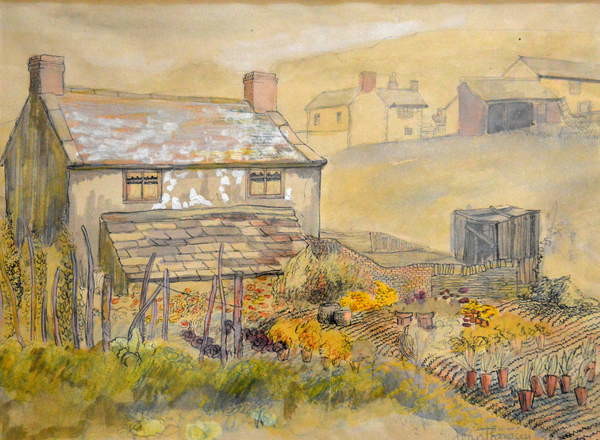 Obraz na plátně Moorland Cottage,2014