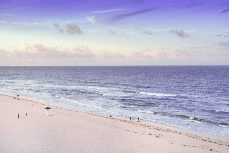 Arte fotográfico Ocean View at Sunset - Cancun