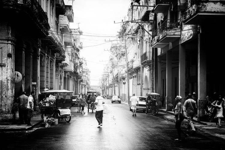 Photographie d'art Old Havana Street