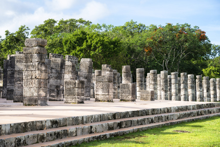Arte fotográfico One Thousand Mayan Columns