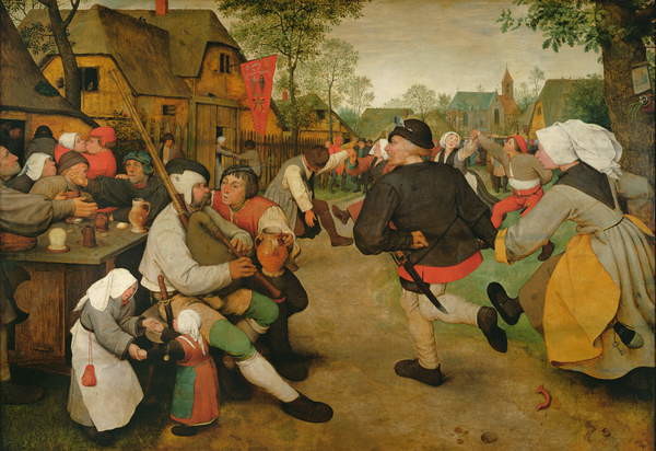 Obrazová reprodukce Peasant Dance, 1568