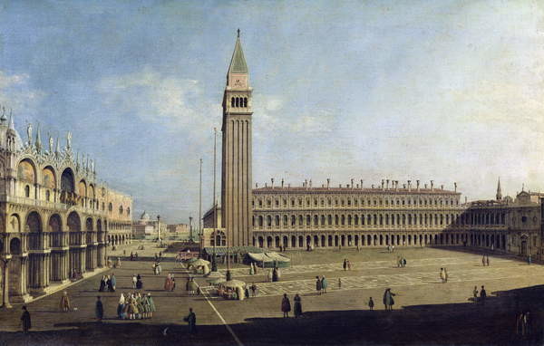 Umelecká tlač Piazza San Marco, Venice