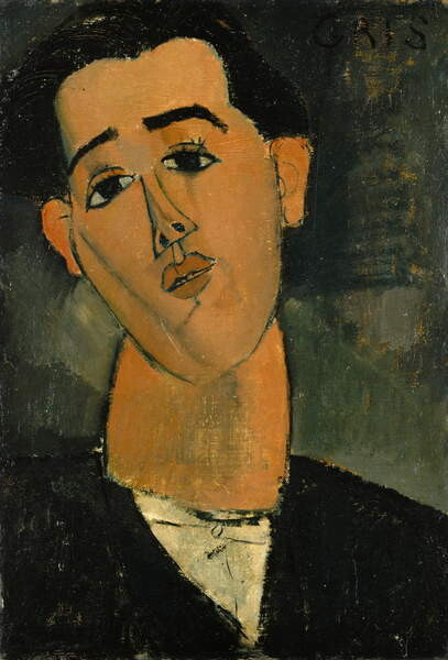 Obraz na plátně Portrait of Juan Gris (1887-1927) 1915