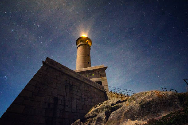 Umělecká fotografie Punta Nariga Lighthouse, also known as