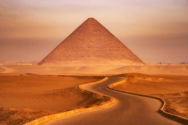 Художествена фотография Red Pyramid of Dahshur