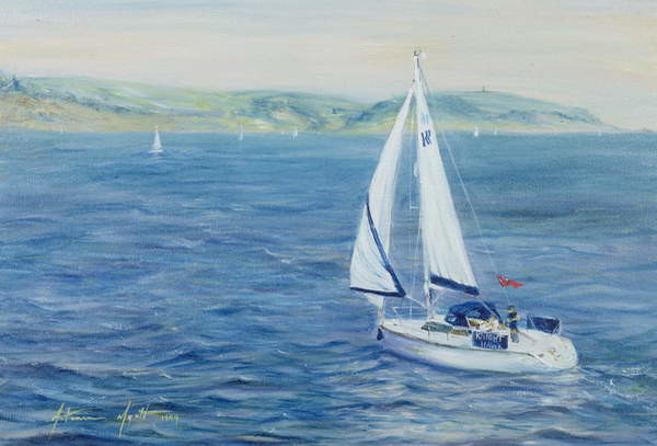 Umelecká tlač Sailing Home, 1999