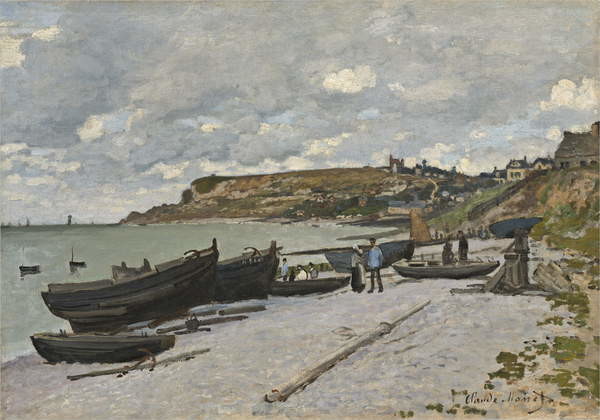 Umelecká tlač Sainte-Adresse, 1867
