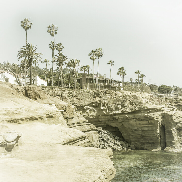 Arte fotográfico SAN DIEGO Sunset Cliffs | Vintage