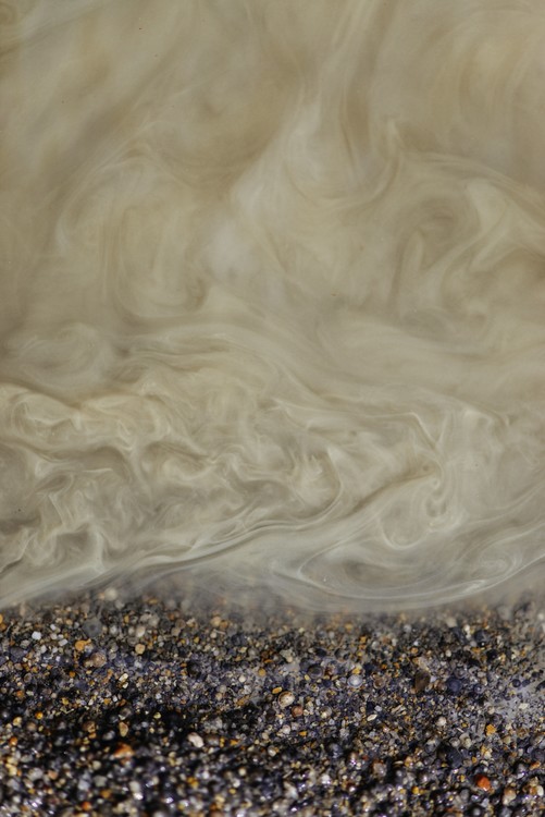 Fotografia artystyczna Sand with Water in a tiny river