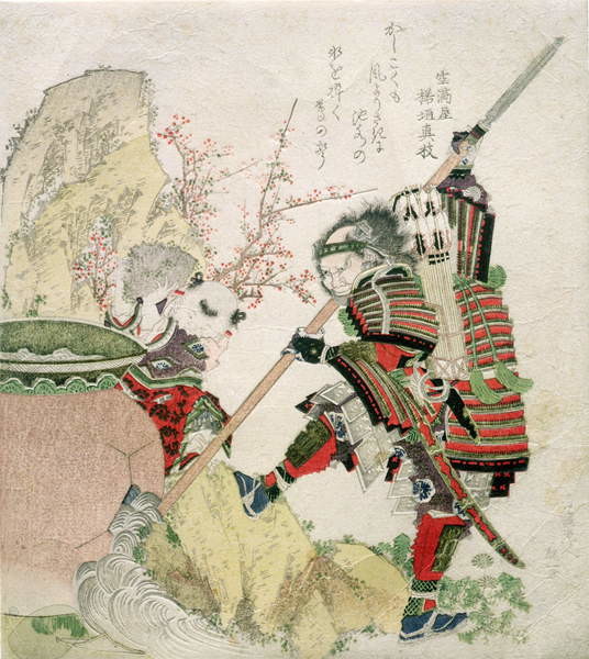 Obrazová reprodukce Sima Wengong (Shiba Onko) and Shinozuka, Lord of Iga