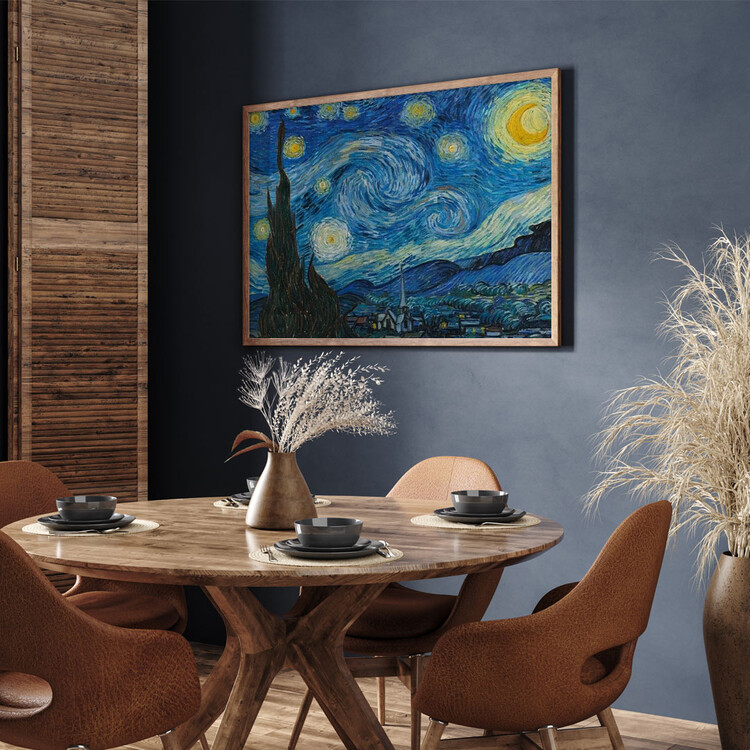 Starry Night, Vincent van Gogh | Reproductions of famous paintings for wall  | UKposters