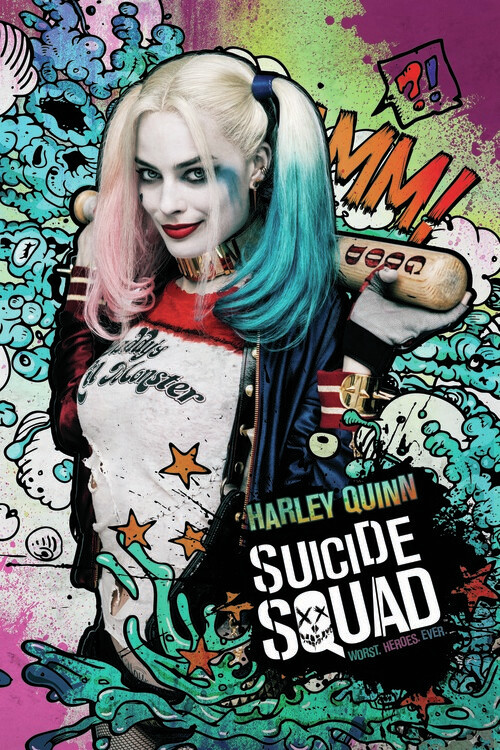 Művészi plakát Suicide Squad - Harley