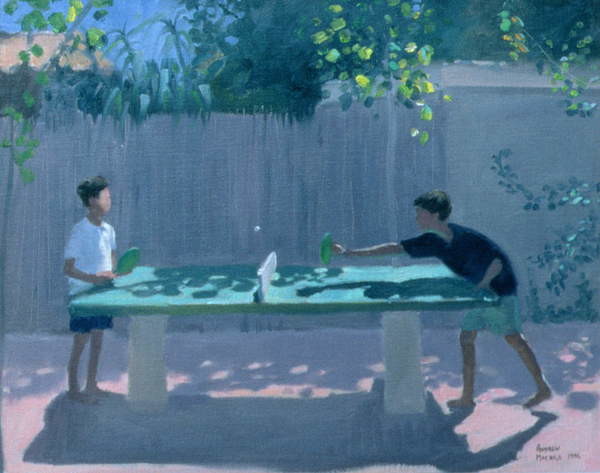 Obraz na plátně Table Tennis, France, 1996