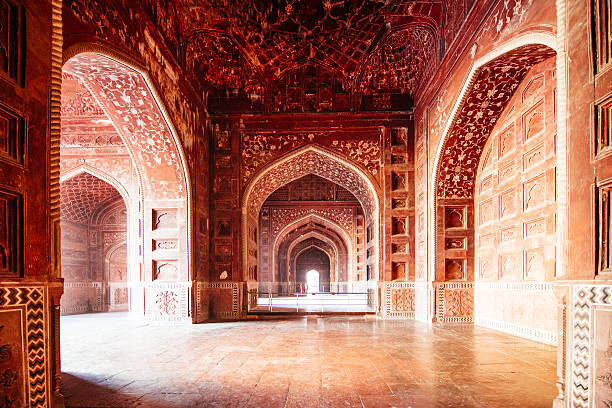 Umělecká fotografie Taj Mahal Mosque India