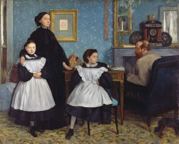 Fototapeta The Bellelli Family, 1858-67