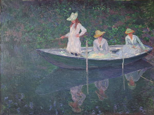 Umelecká tlač The Boat at Giverny, c.1887