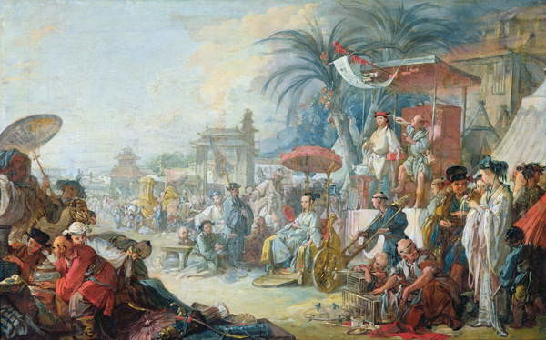 Fototapeta The Chinese Fair, c.1742