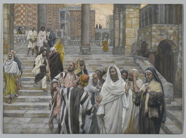 Obrazová reprodukce The Disciples Admire the Buildings of the Temple