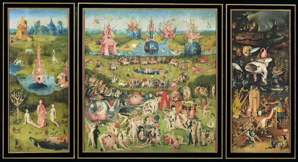 Kunstdruck The Garden Of Earthly Delights 1490 1500 Bei Europosters