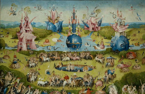 The Garden of Earthly Delights, 1490,1500 Obraz na zeď, Reprodukce na Posters.cz
