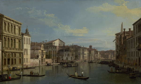 Obraz na plátně The Grand Canal in Venice