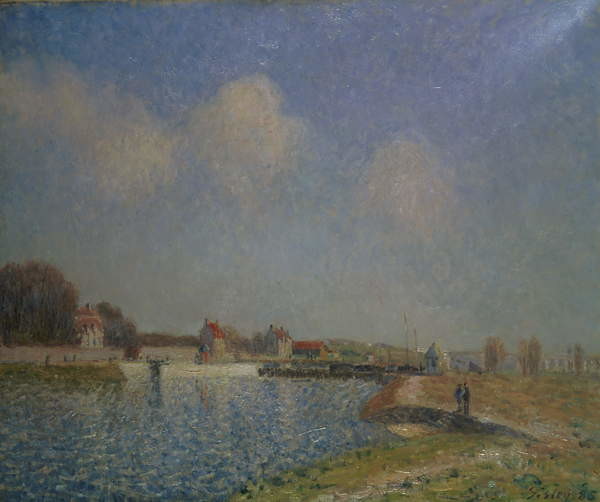 Obrazová reprodukce The Loing at Saint-Mammes, 1885
