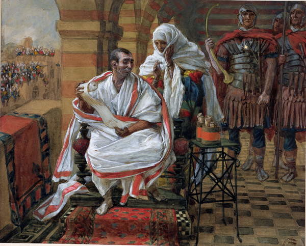 Obraz na plátně The Message of Pilate's Wife