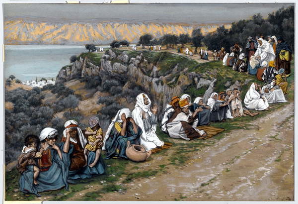 Obraz na plátně The Sick Waiting for Jesus to Pass By