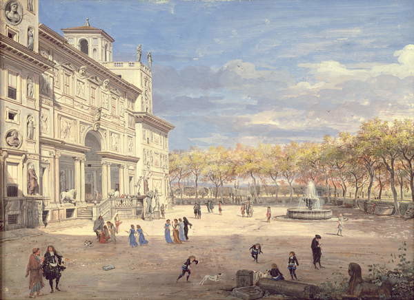 Fototapeta The Villa Medici, Rome, 1685