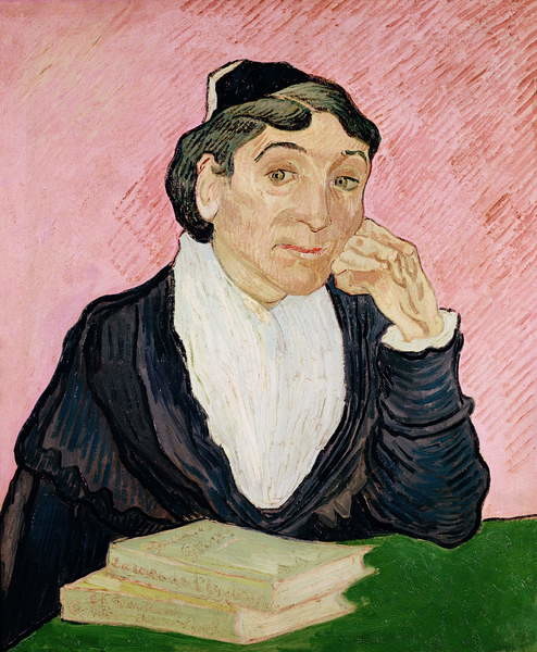 Obraz na plátně The woman from Arles, 1890