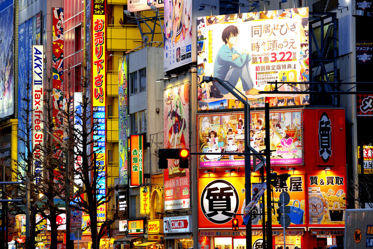 Arte fotográfico Tokyo Akihabara