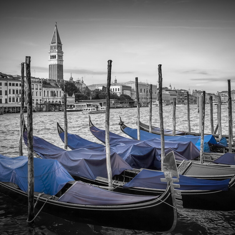 Arte fotográfico VENICE Grand Canal and St Mark's Campanile
