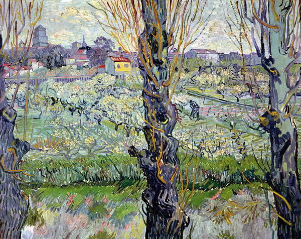 Umelecká tlač View of Arles, 1889