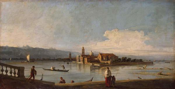 Obrazová reprodukce View of the Isles of San Michele, San Cristoforo and Murano,