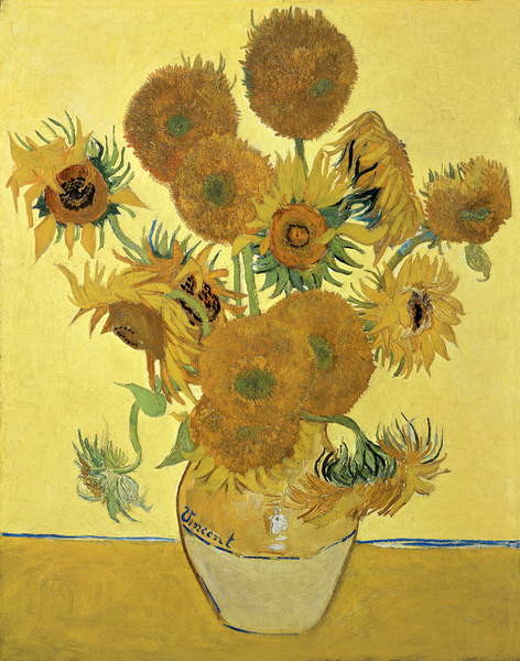 Vincent van Gogh - Los girasoles | Reproducciones de cuadros famosos para  tu pared