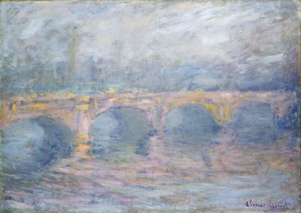 Umelecká tlač Waterloo Bridge, London, at Sunset, 1904