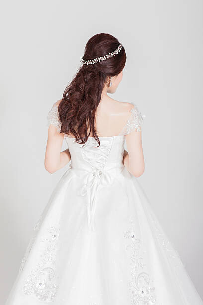 Fotografie wedding dress for bride