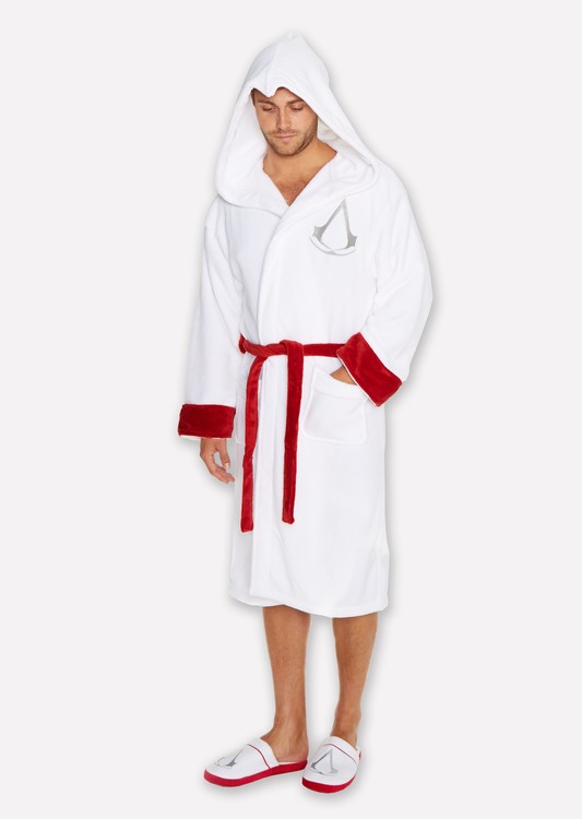 Bademantel Assasins Creed - White Robe Logo
