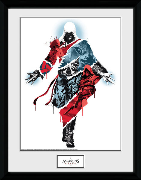 Πλαισιωμένη αφίσα Assassins Creed - Compilation 2