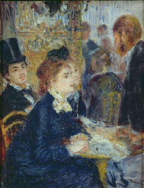 Samolepka At the Cafe, c.1877