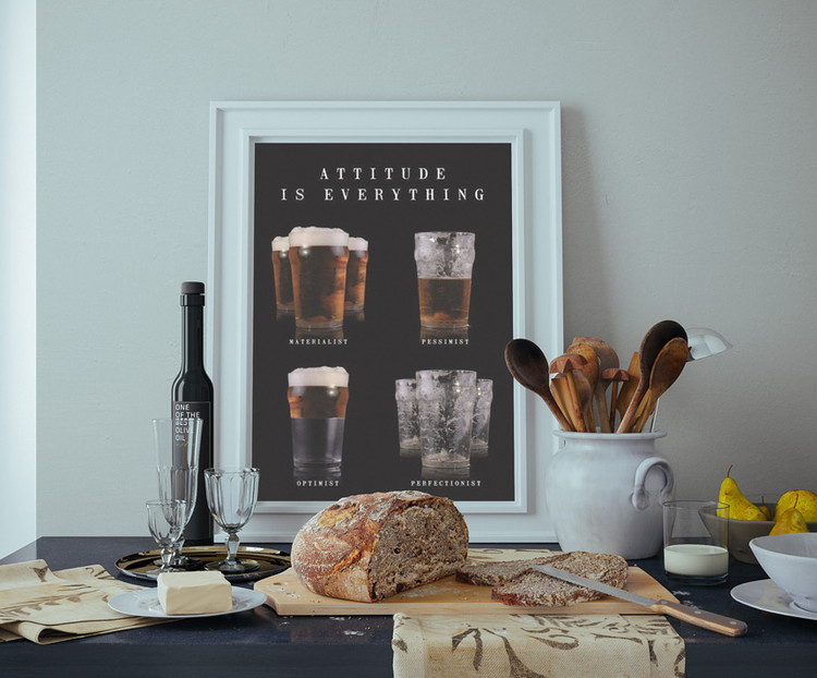 Attitude is everything - плакат (poster)