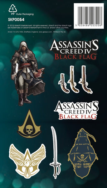 Autocollant Assassin S Creed 4 Black Flag Idees De Cadeaux Originaux