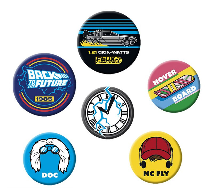 Set de badges Back to the Future - Symbols