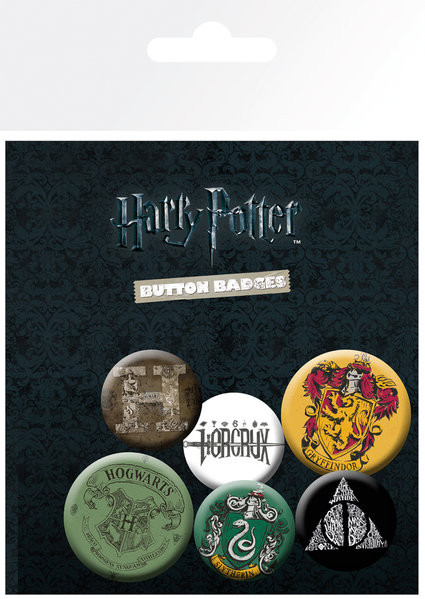 Set de badges Harry Potter - Mix