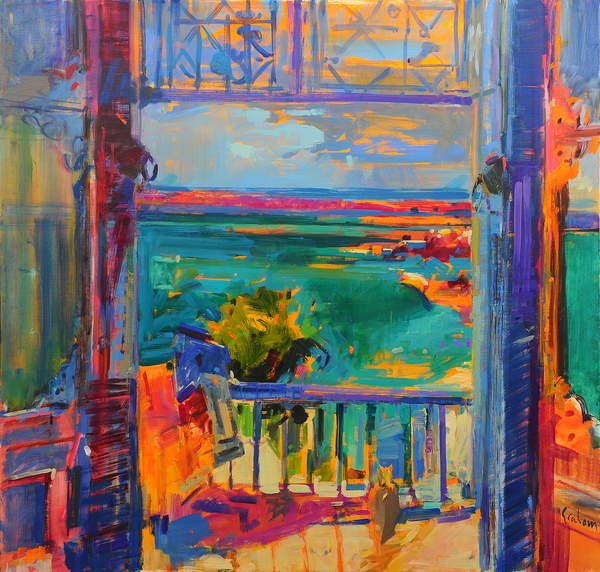 Samolepka Balcon de Paradis