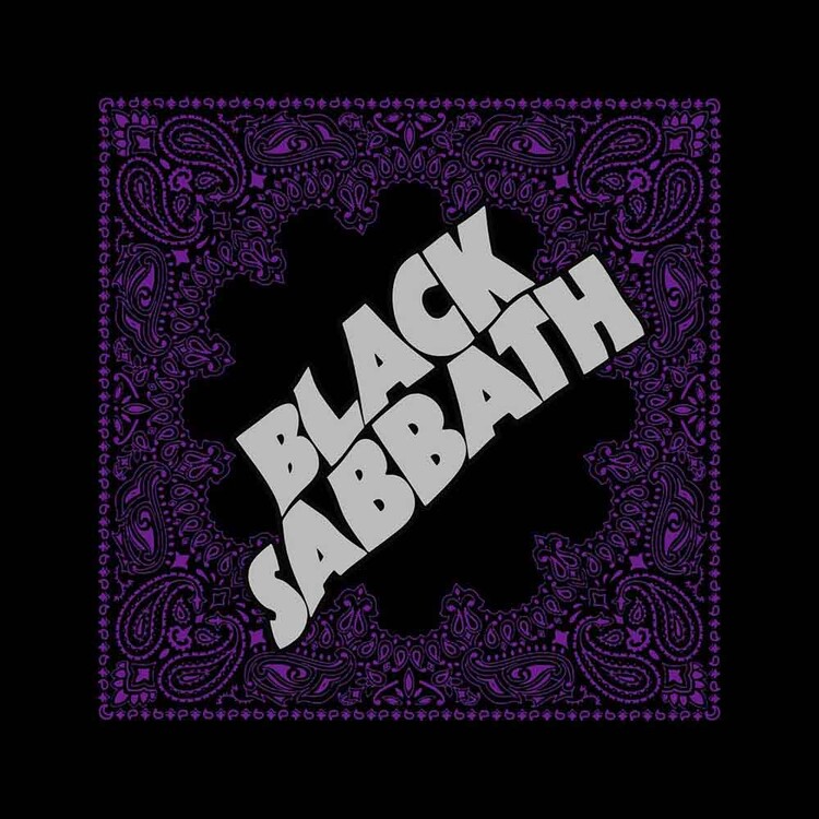 Bandana Black Sabbath - Logo