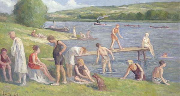Tričko Bathers on the Banks of the Seine